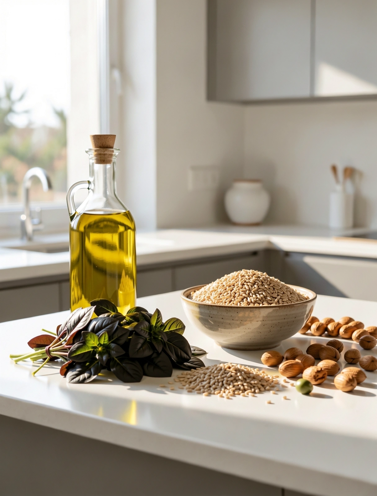 Ingrédients frais et équilibrés